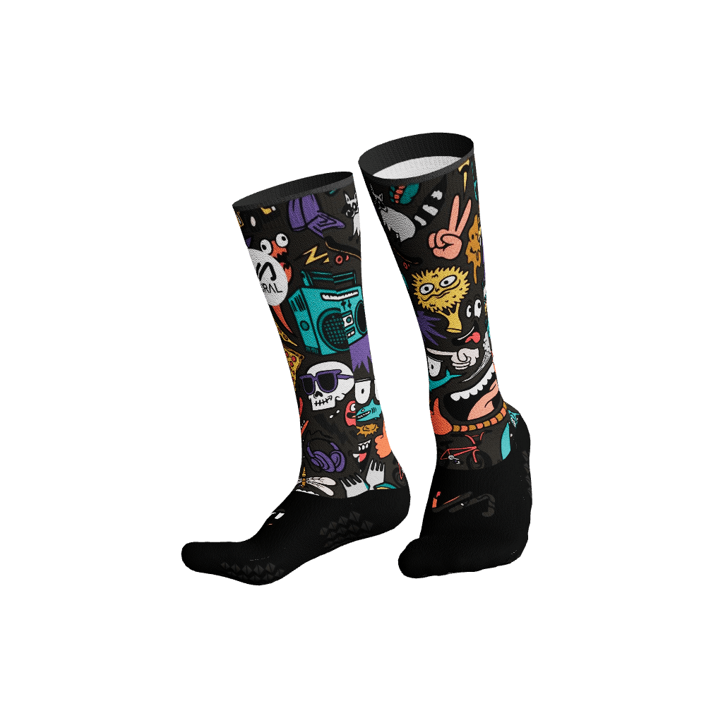 Calcetín Técnico Alto Sublimado COLOURS SERIES