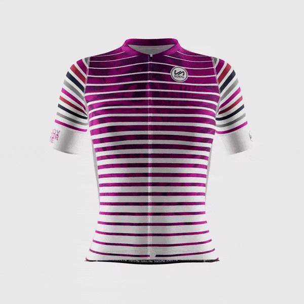 Maillot de manga corta para ciclismo Mujer VALONA
