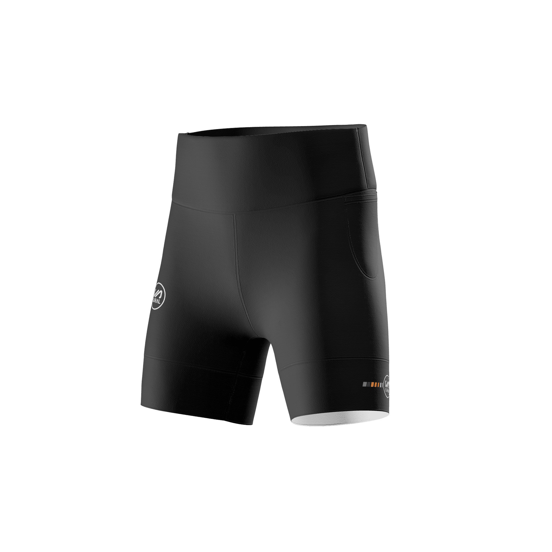Short Tight 2 Pockets Woman RELAY CARBONO