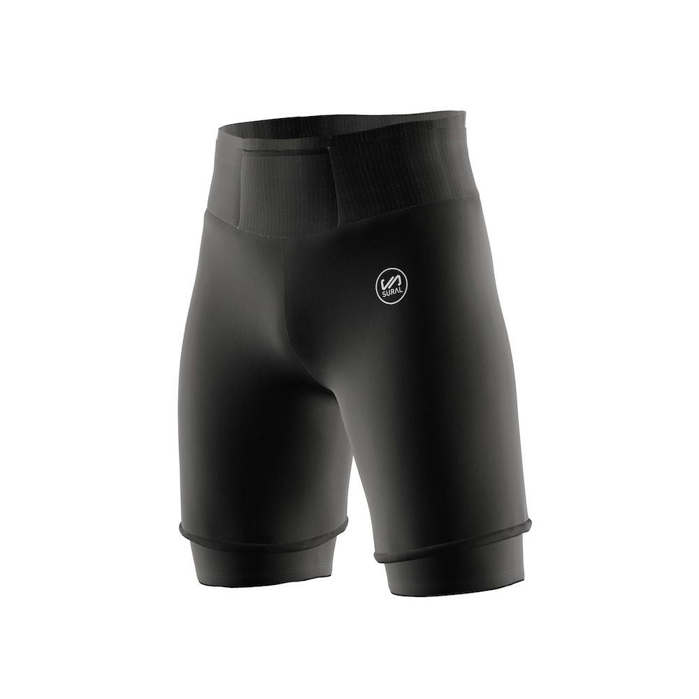 Short Ultradistancia Malla Corta Interior 6 bolsillos - OLIMPO CARBONO