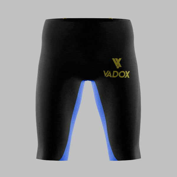 Vadox Bañador Competición Hombre Jammer Alto Black-Royal