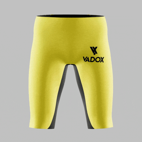 Vadox Bañador Competición Hombre Jammer Alto Yellow-Black