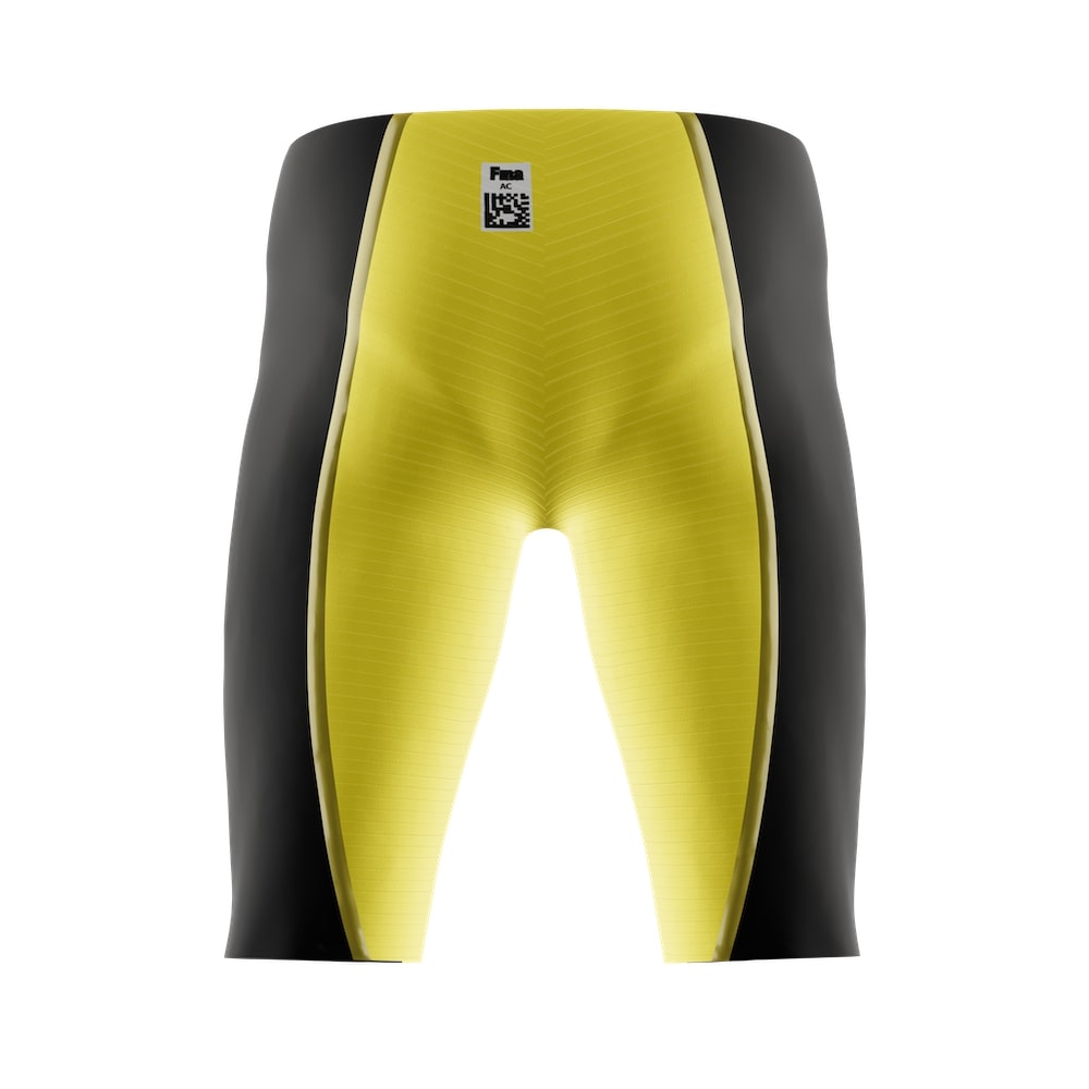Vadox Bañador Competición Hombre Jammer Bajo Black-Yellow