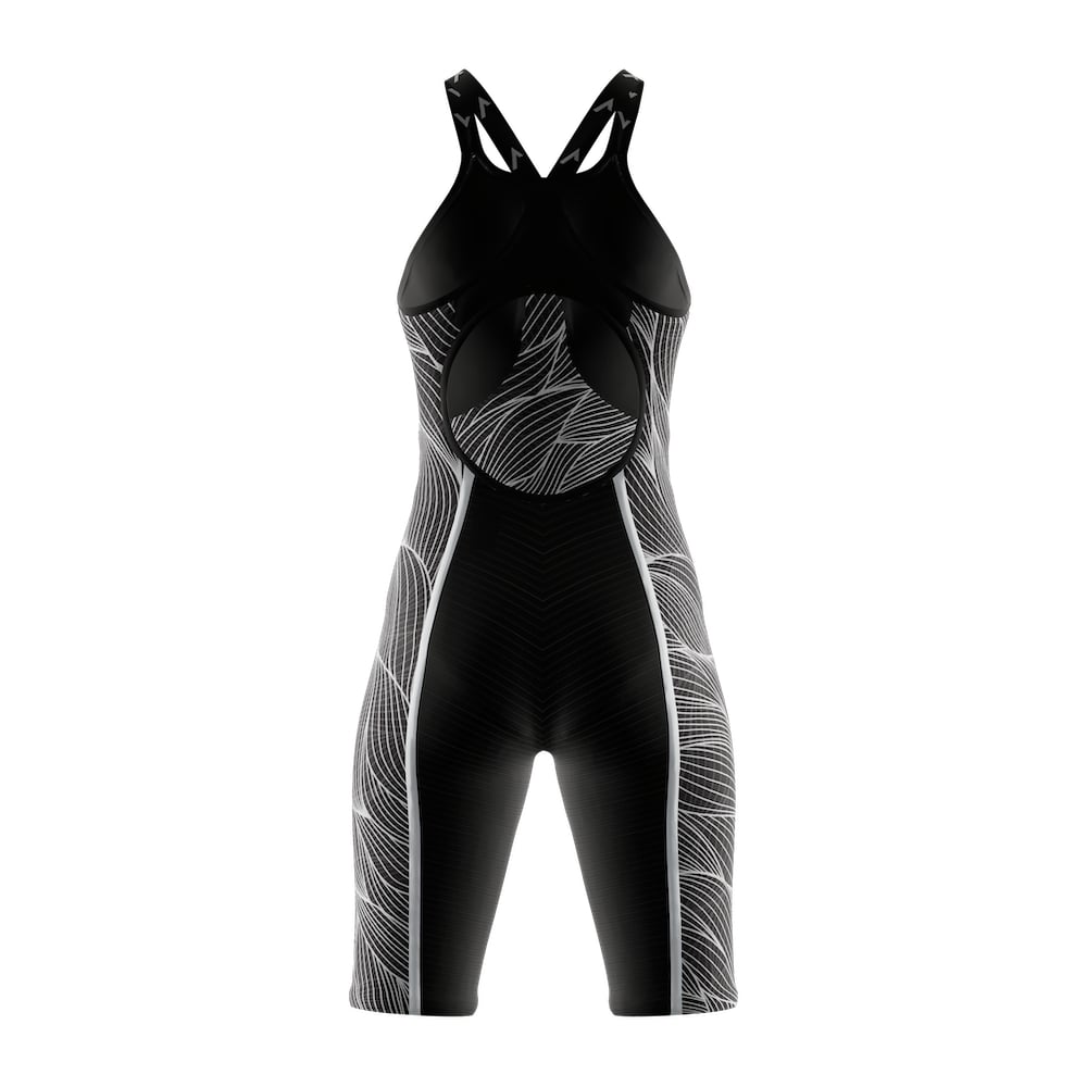 Vadox Bañador Competición Mujer F14 Open Back Print Black