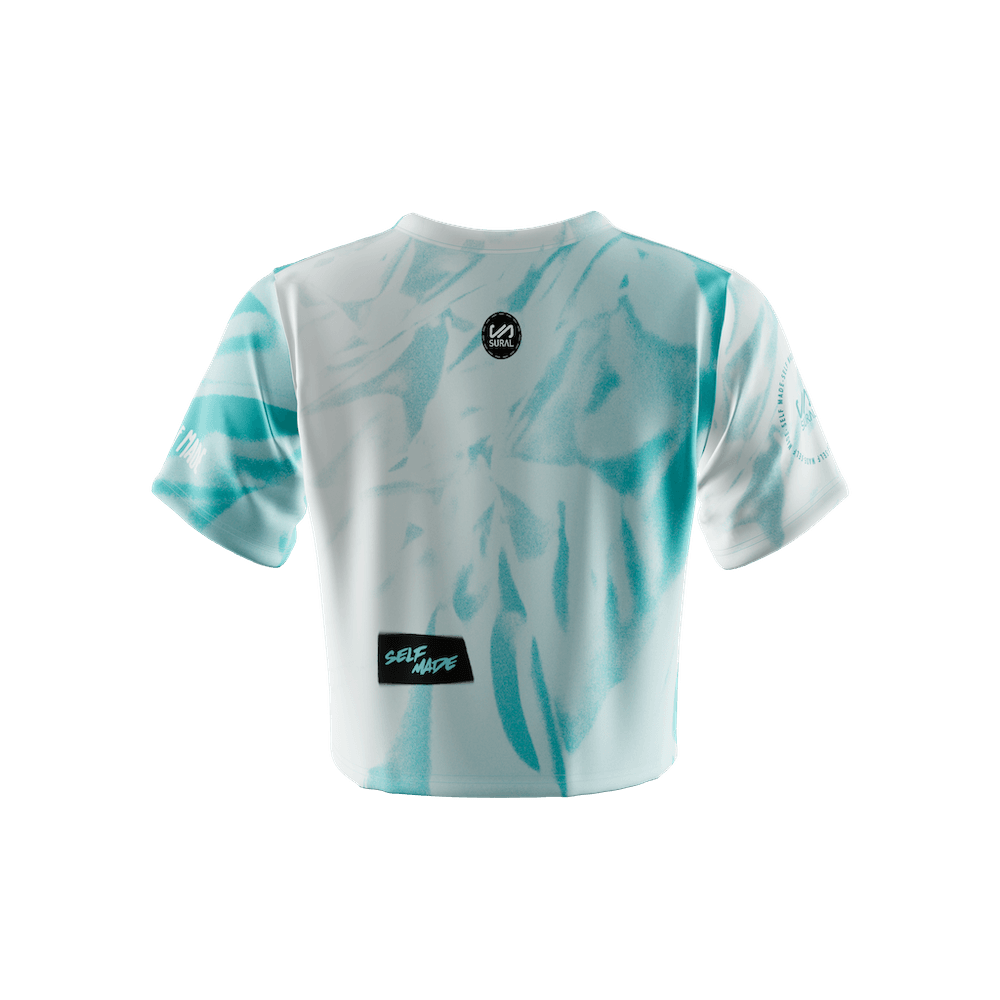 Camiseta Crop Manga corta Mujer XFIT CROP