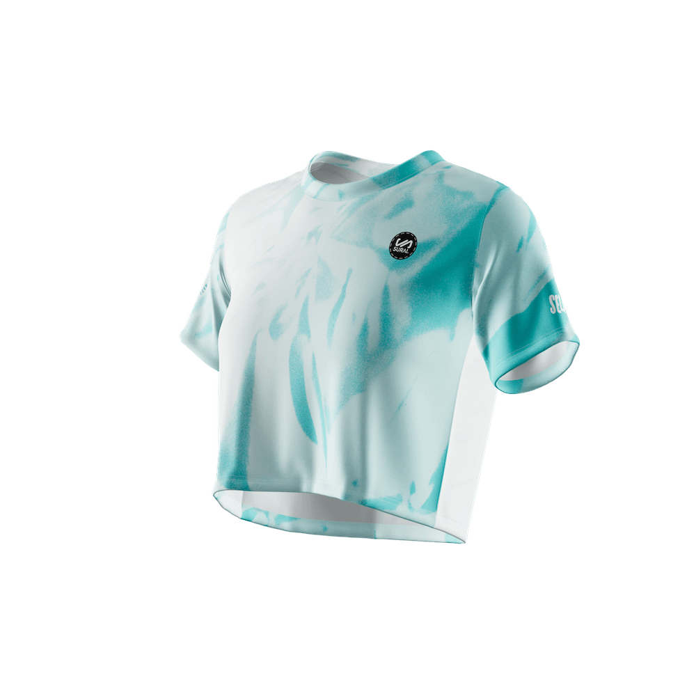 Camiseta Crop Manga corta Mujer XFIT CROP