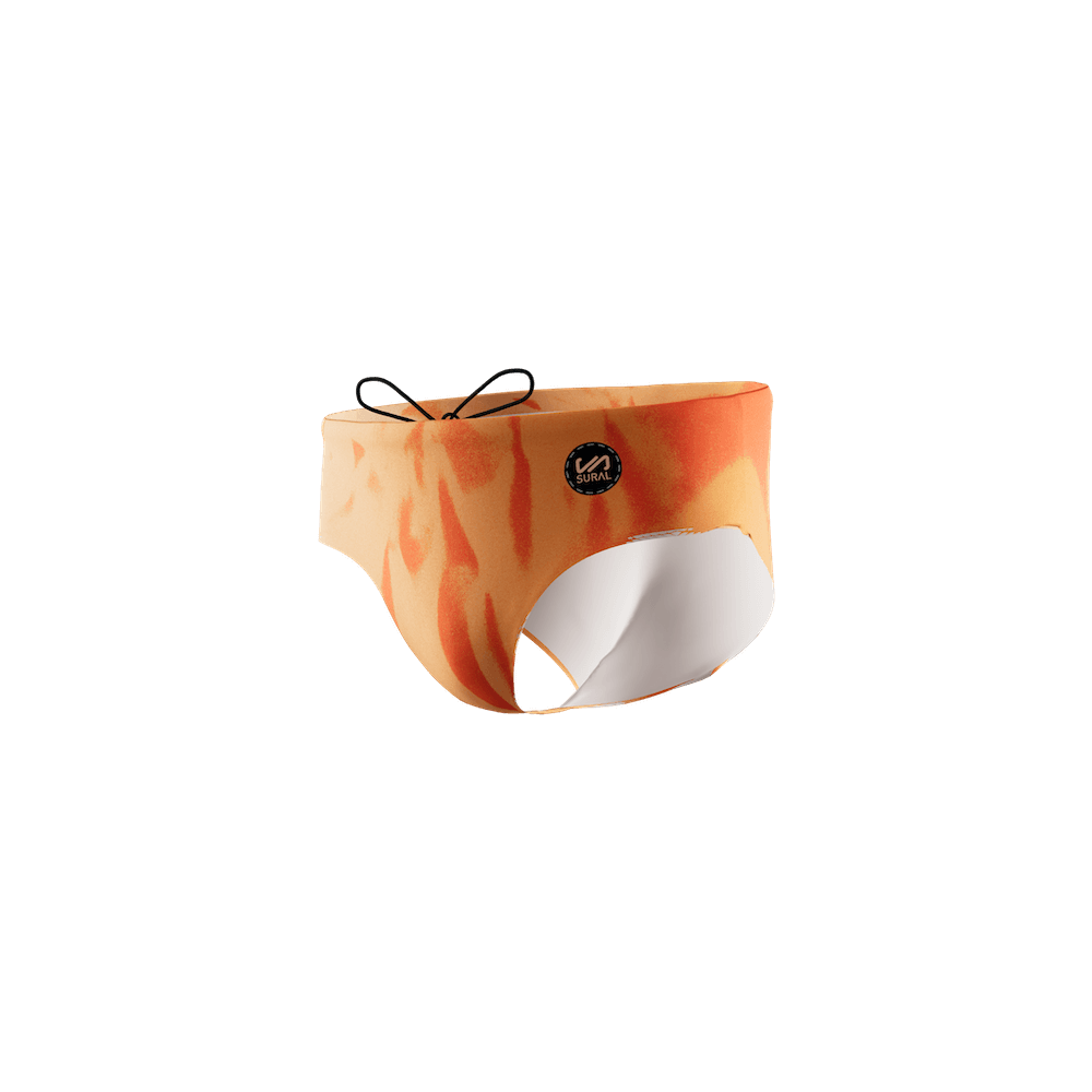 Slip Bagno Uomo 10 cm ORANGE DYE