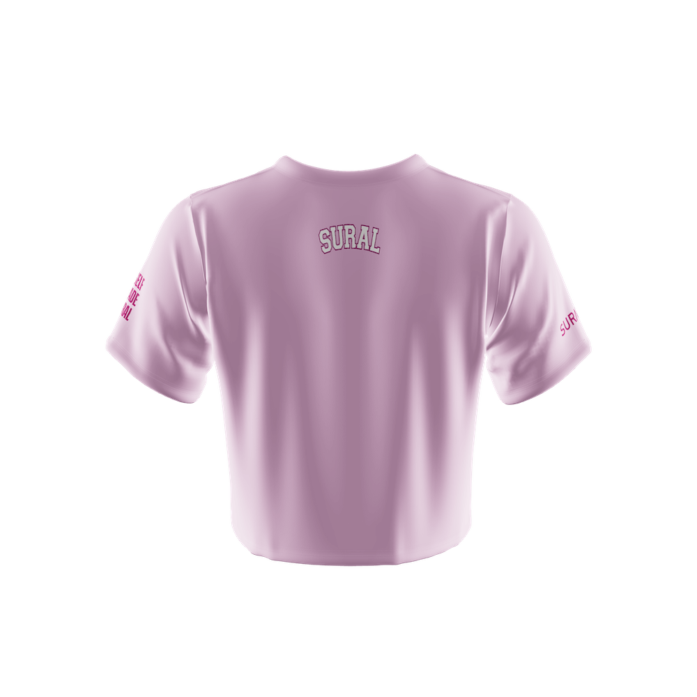 Woman Crop Top Short Sleeves XFIT CROP OLD SCHOOL