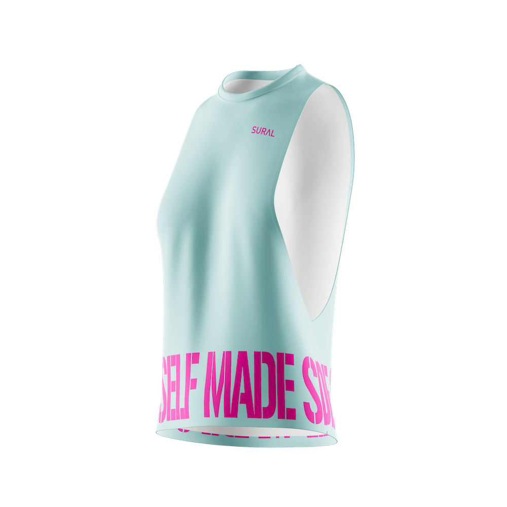 Woman Tank T-Shirt XFIT ROM-W LOGO SELF MADE