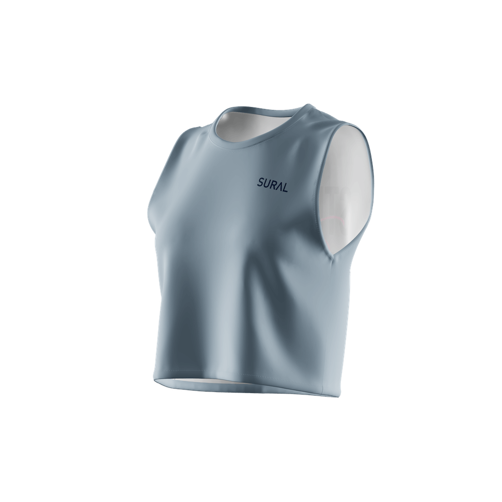 Top Corto Senza Maniche Donna XFIT TOP STRONG IS FUNCTIONAL