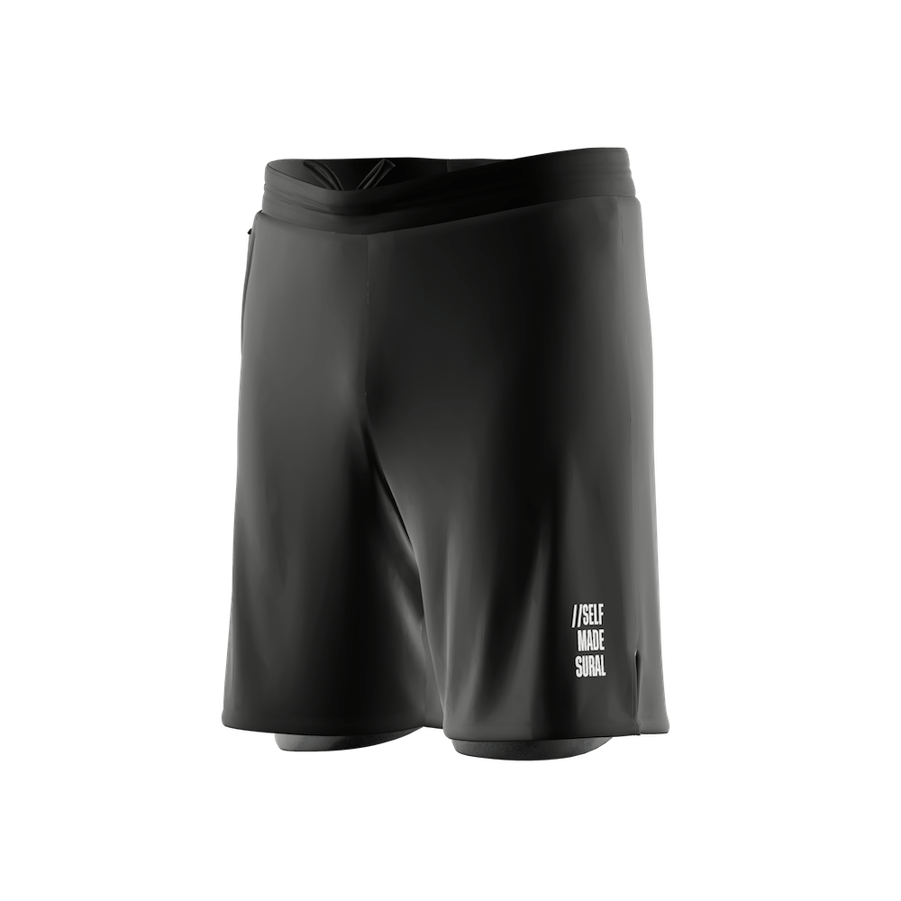 Man Shorts + Tights 9" functional SQUAD