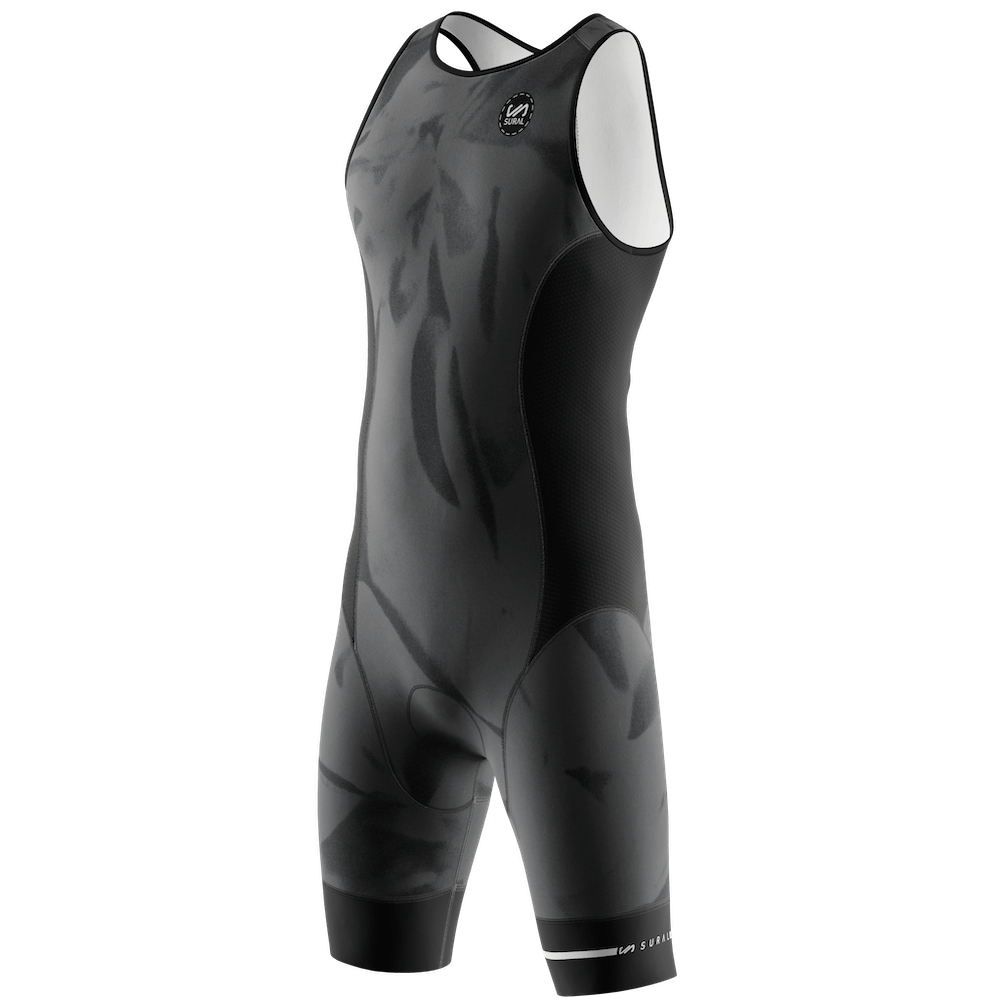 Trisuit Sleeveless Triathlon and zipper on the back TAURUS