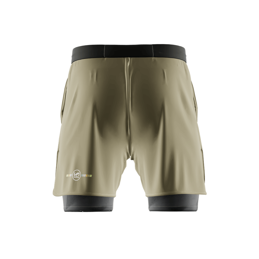 Pantalón Corto Hombre 9" + Malla + 3 Bolsillos functional DRIVE