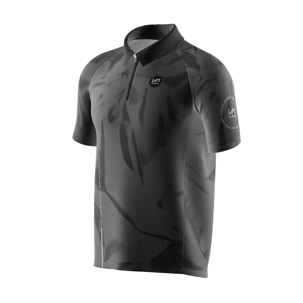 Polo Manga Corta Cremallera Trial COOLMAX