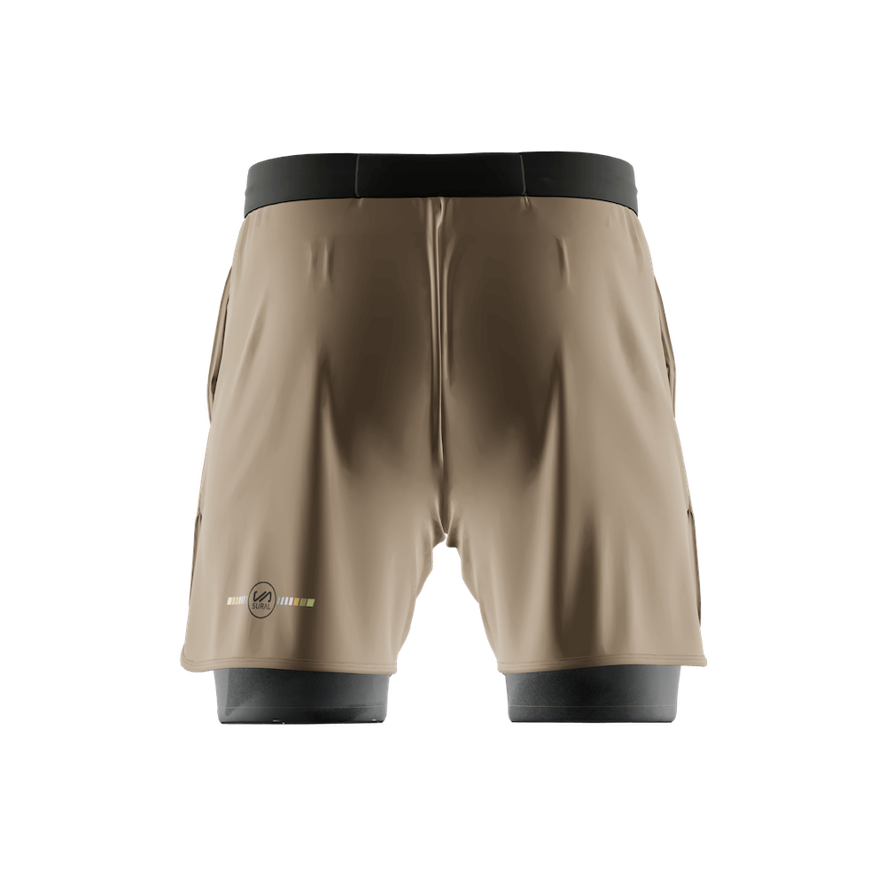 Pantalón Corto Hombre 9" + Malla Lycra + 3 Bolsillos Functional CLEAN