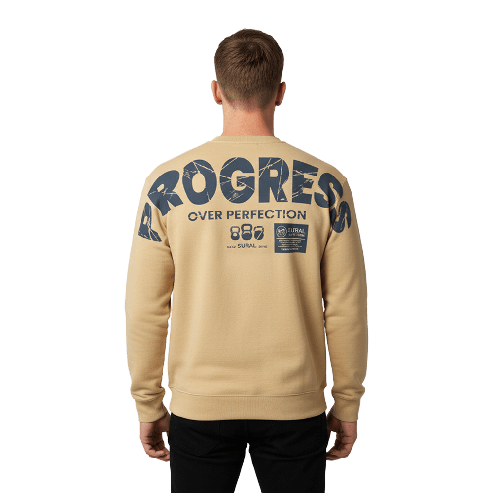 Custom Team Sudadera Cotton Cuello Redondo Unisex - BLOCK TEAM