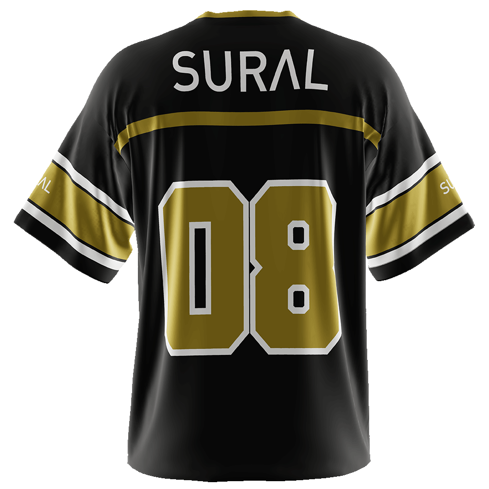 Men’s Oversized Technical American Football Tee – ENDZONE