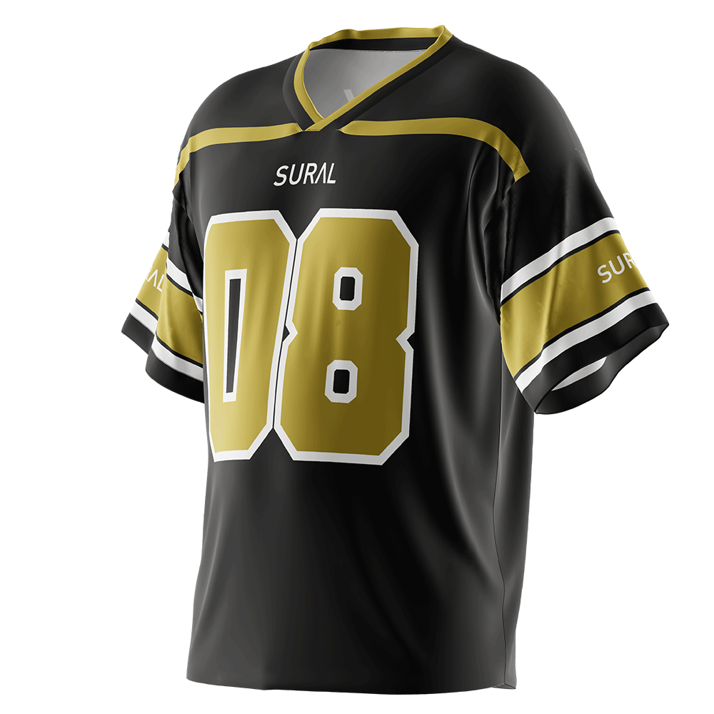 Men’s Oversized Technical American Football Tee – ENDZONE