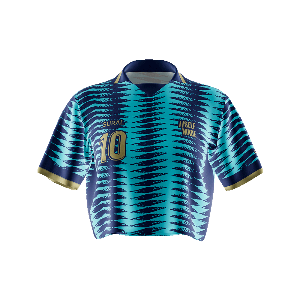 Women's Oversized Technical Football Polo Shirt - GOAL