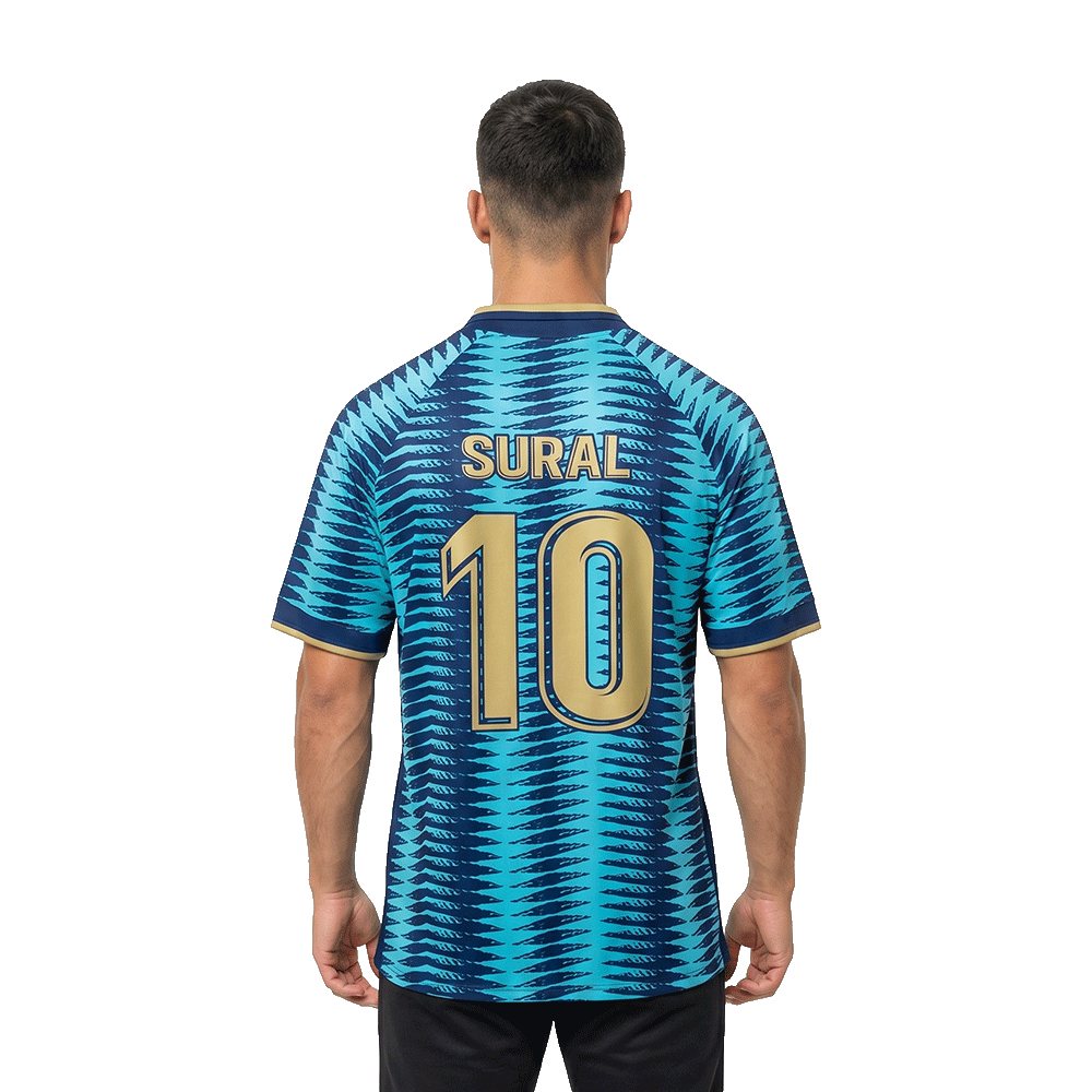 Men's Oversized Technical Football Polo Shirt - GOAL