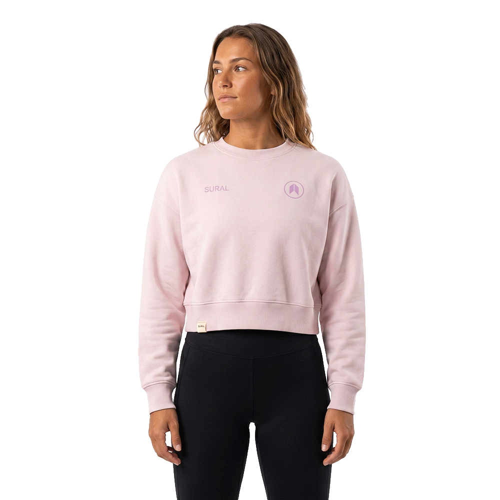 HYBRID ATHLETE - Sudadera Corta Mujer Algodón - FLORIDA