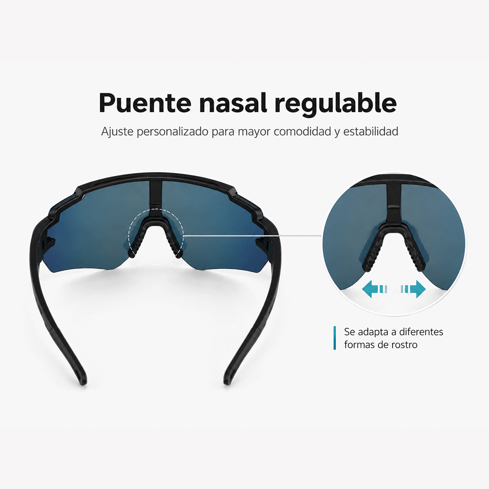 Gafas Sol Deportivas ACJH142 VORTEX WHITE