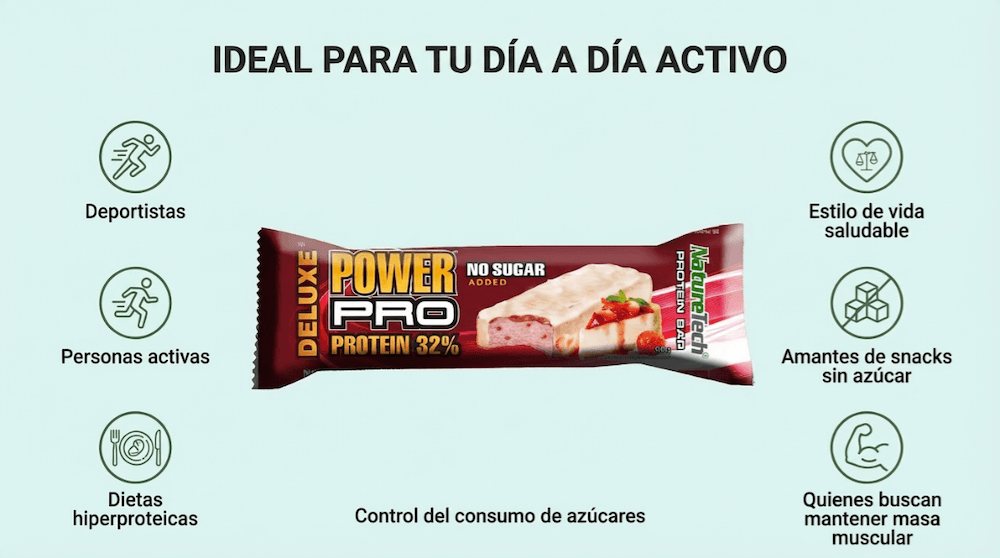 NatureTech Barra Proteína PowerPro 80 Gr