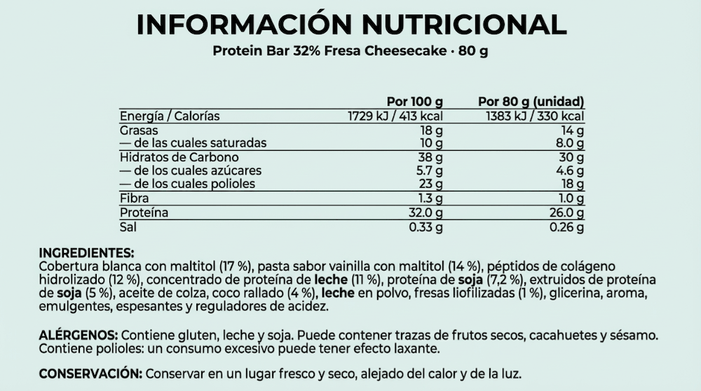 NatureTech Barra Proteína PowerPro 80 Gr