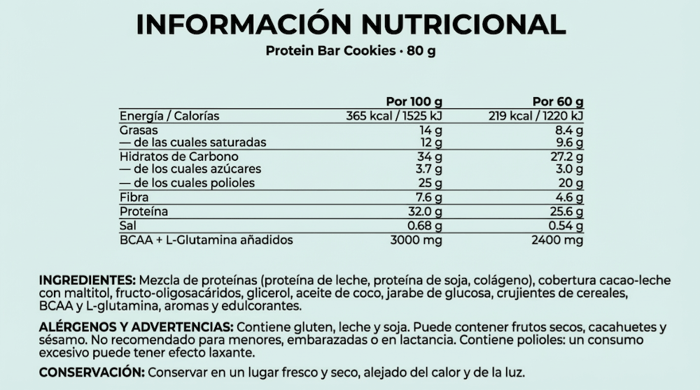 NatureTech Barra Proteína PowerPRO+BCAA 80 Gr