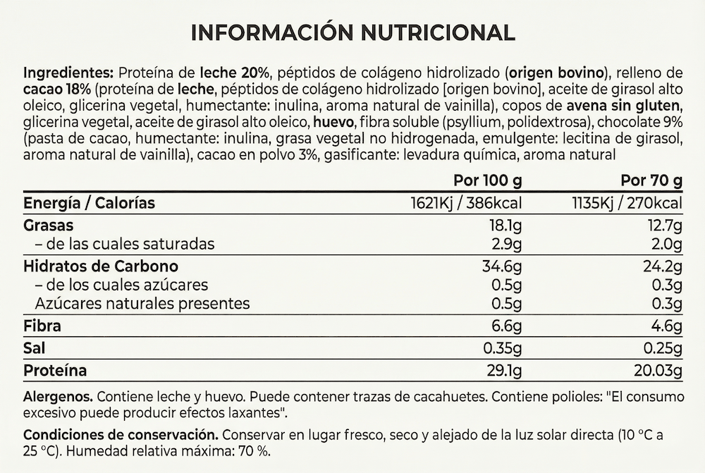 NatureTech Cookie Proteína 29% 70 gr