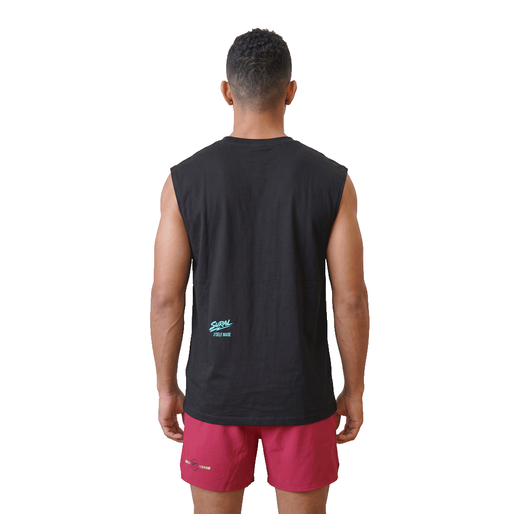 Camiseta Cotton Sin Manga Regular Unisex - GRIT ELECTRICAL