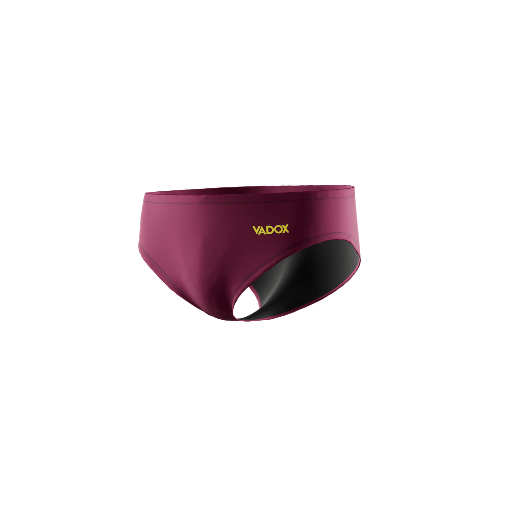 Vadox Men's Training Swimsuit Brieff CABERNET