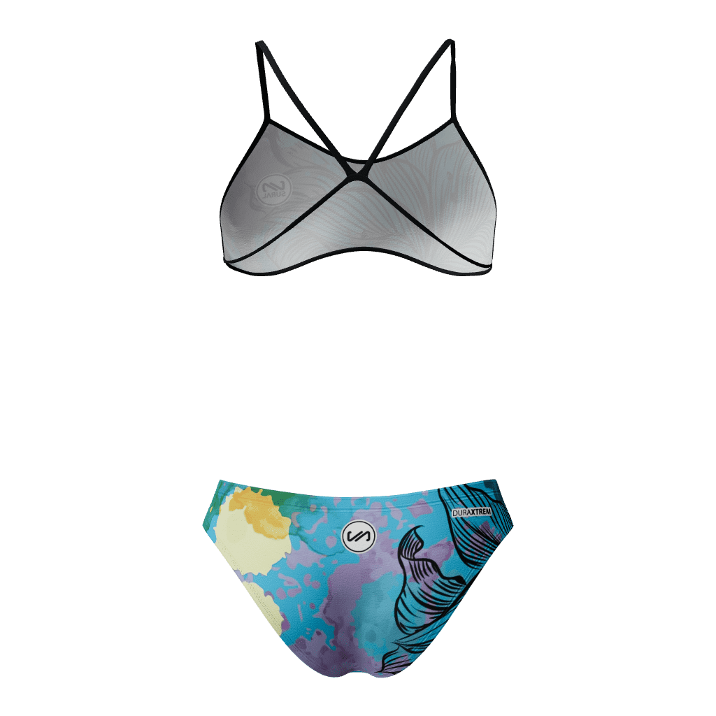 Bikini Natación Mujer Acuarela