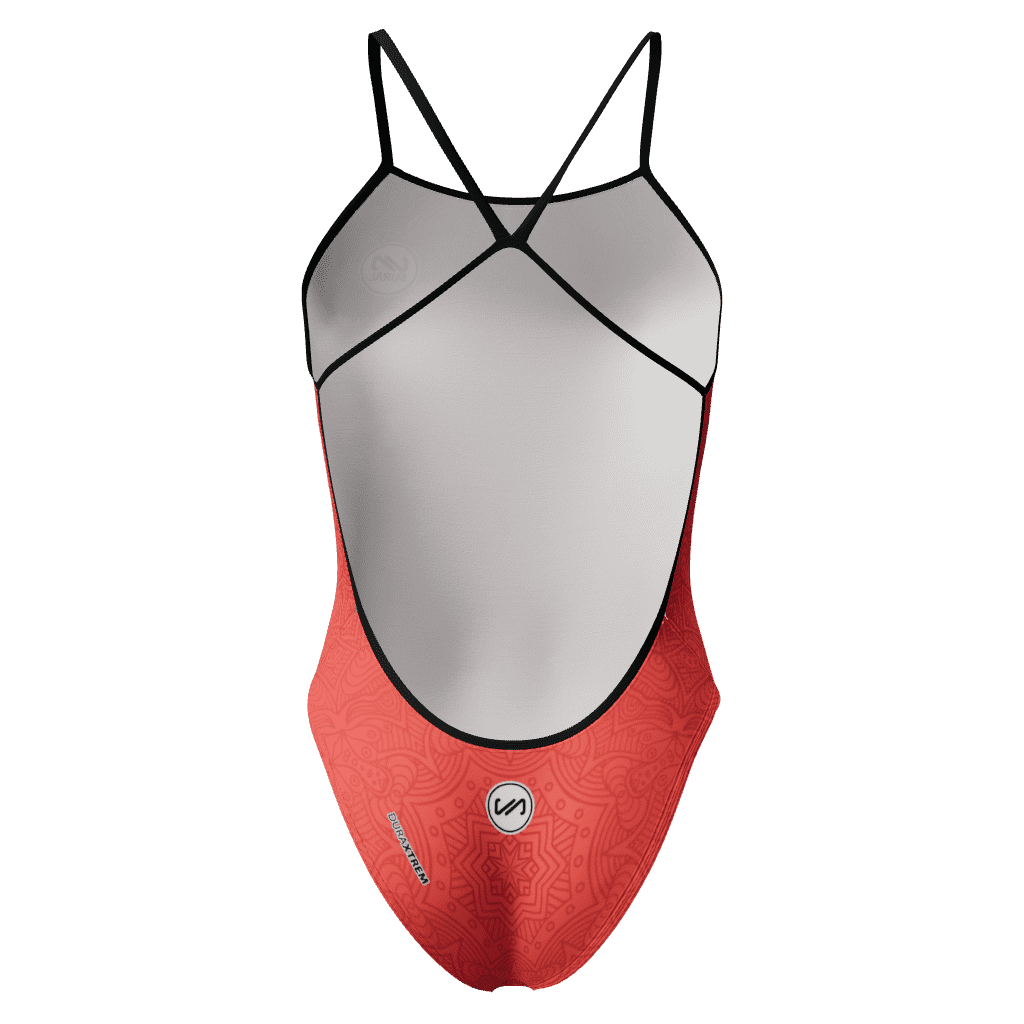 Bañador Natación Mujer Tirante Estrecho MANDALA