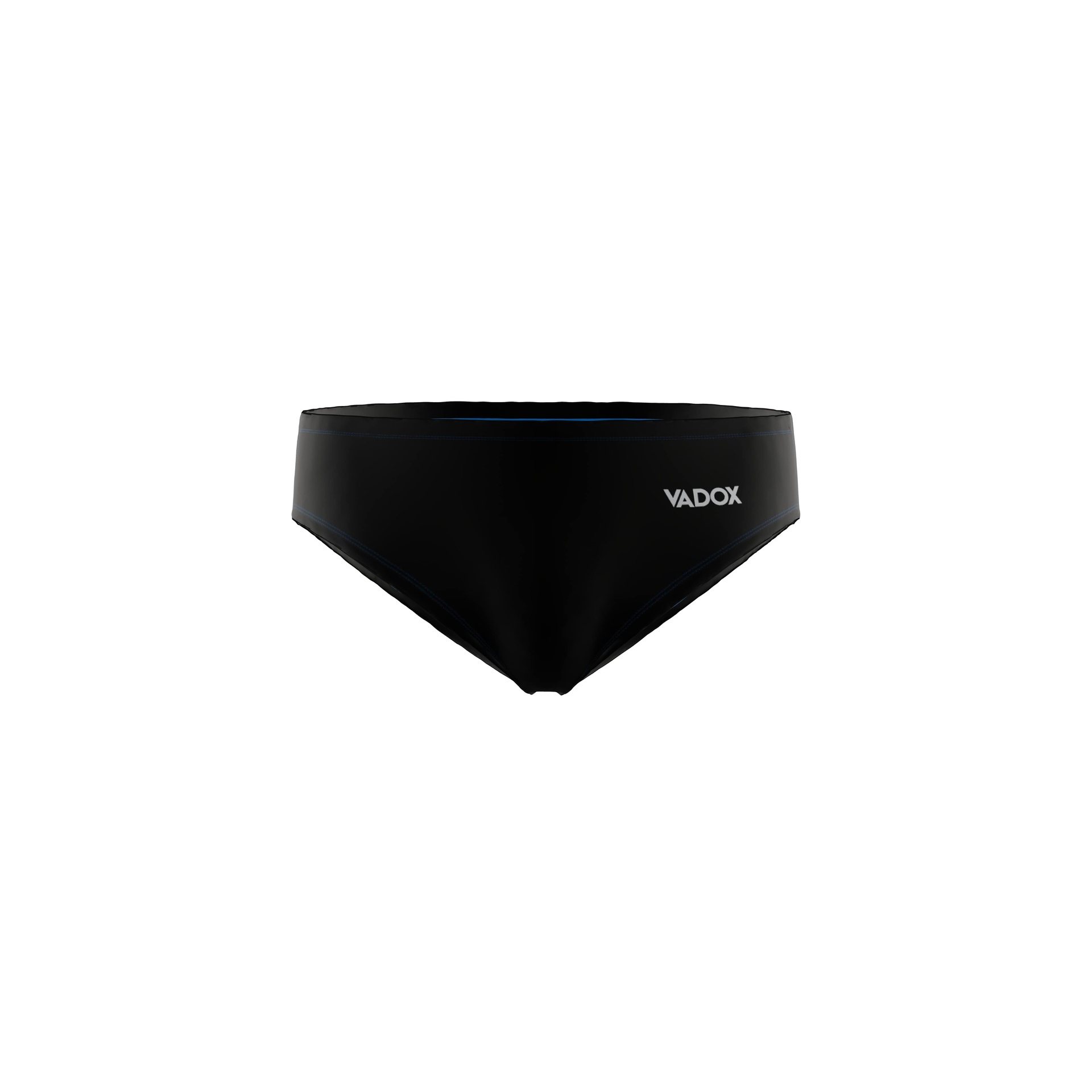 Vadox Men's Training Swimsuit Brieff BLACK