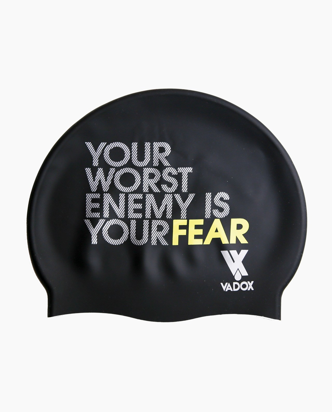 Gorro Natación Vadox Your Worst Enemy Is Your Fear