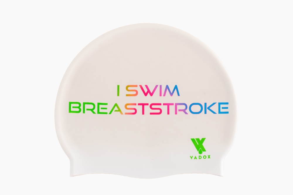 Gorro Natación Vadox I Swim Breaststroke WHITE