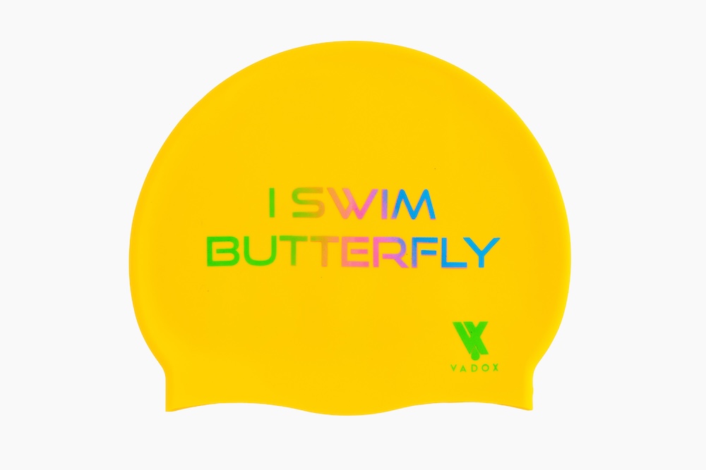 Gorro Natación Vadox I Swim Butterfly YELLOW