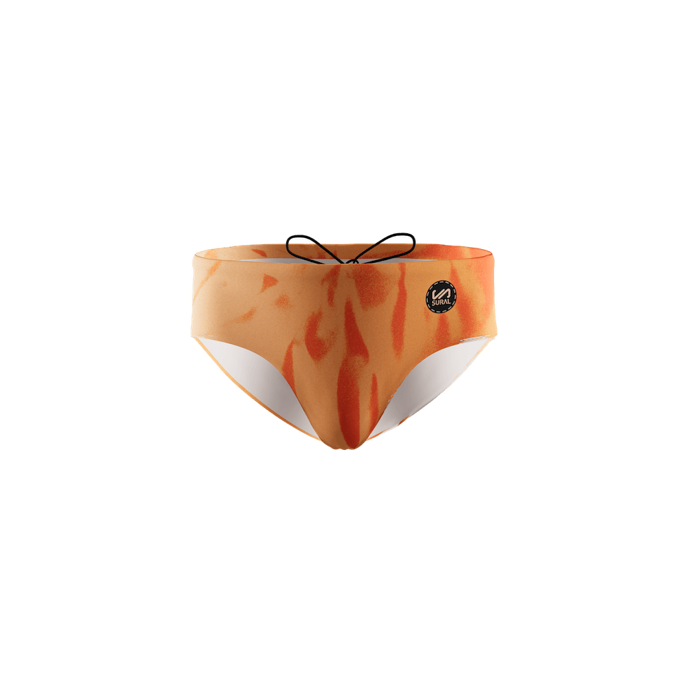 Slip Bagno Uomo 10 cm ORANGE DYE