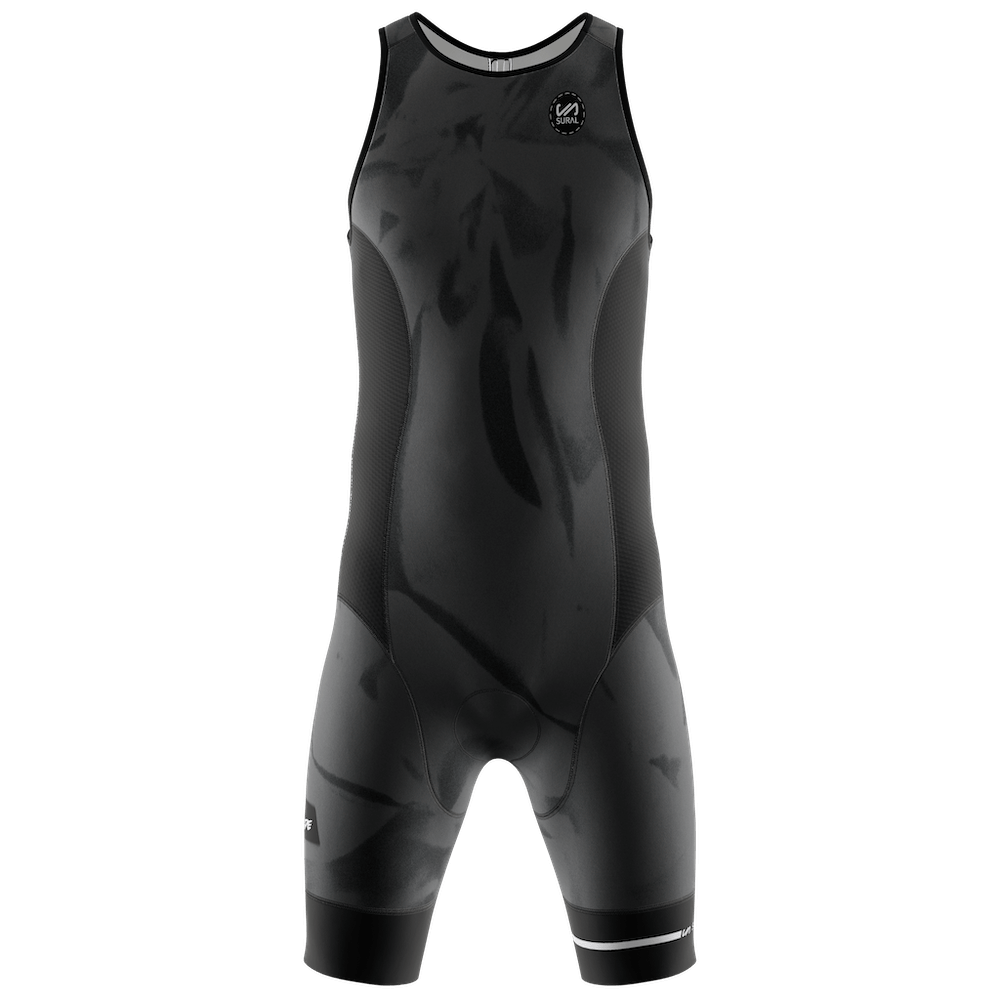 Trisuit Sleeveless Triathlon and zipper on the back TAURUS