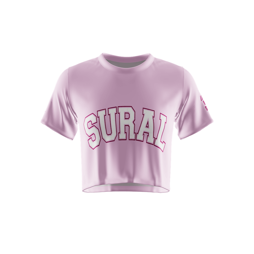 Woman Crop Top Short Sleeves XFIT CROP OLD SCHOOL