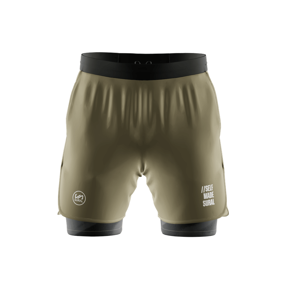 Pantalón Corto Hombre 9" + Malla + 3 Bolsillos functional DRIVE