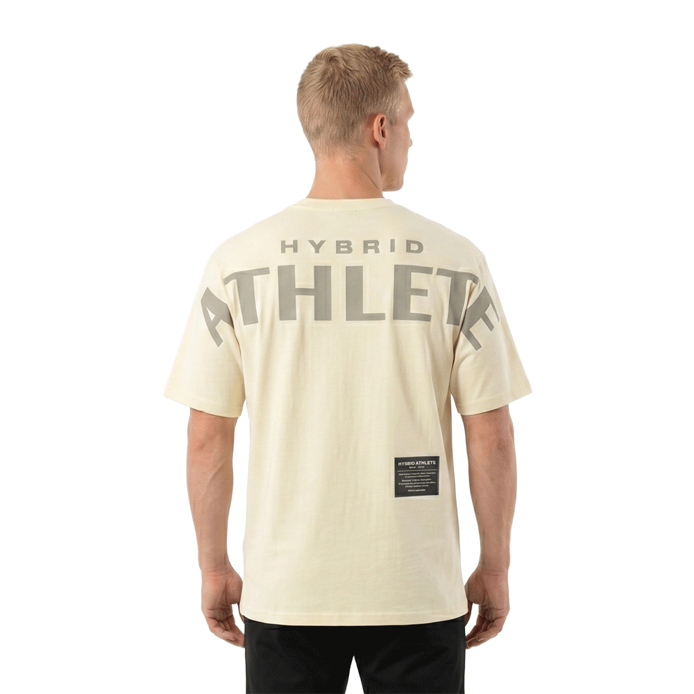 HYBRID ATHLETE - Unisex Cotton Oversized Short Sleeve T-Shirt - RAW