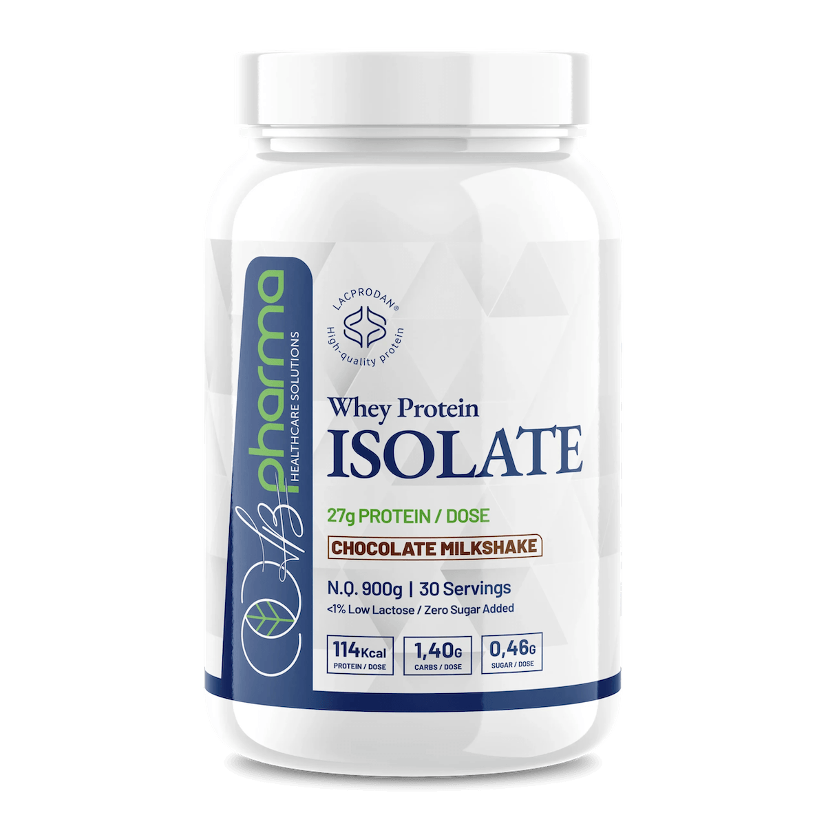 LB PHARMA Proteína Whey Isolate 89% Lacprodan 900 GR