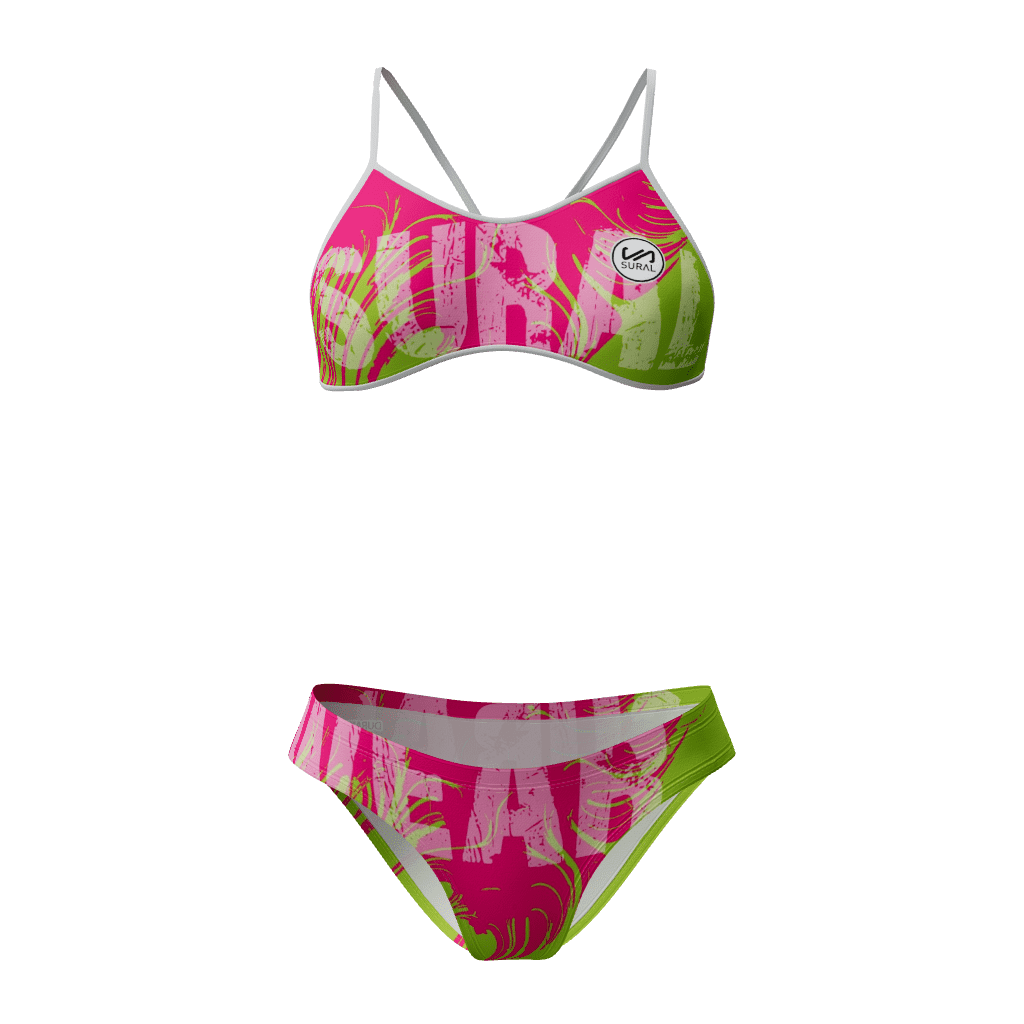 Bikini Natación Mujer Tirante Estrecho SURAL 