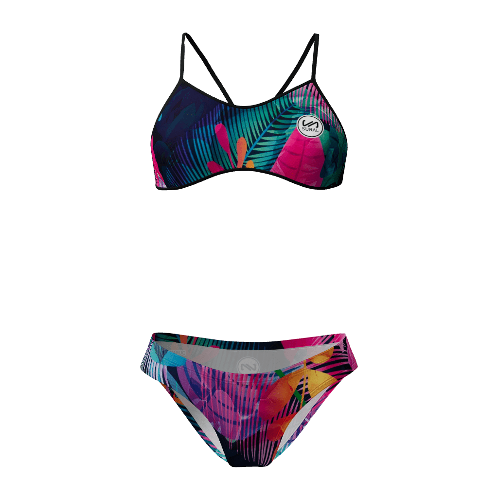 Bikini para mujer, conjunto de bikini para natación, costa de