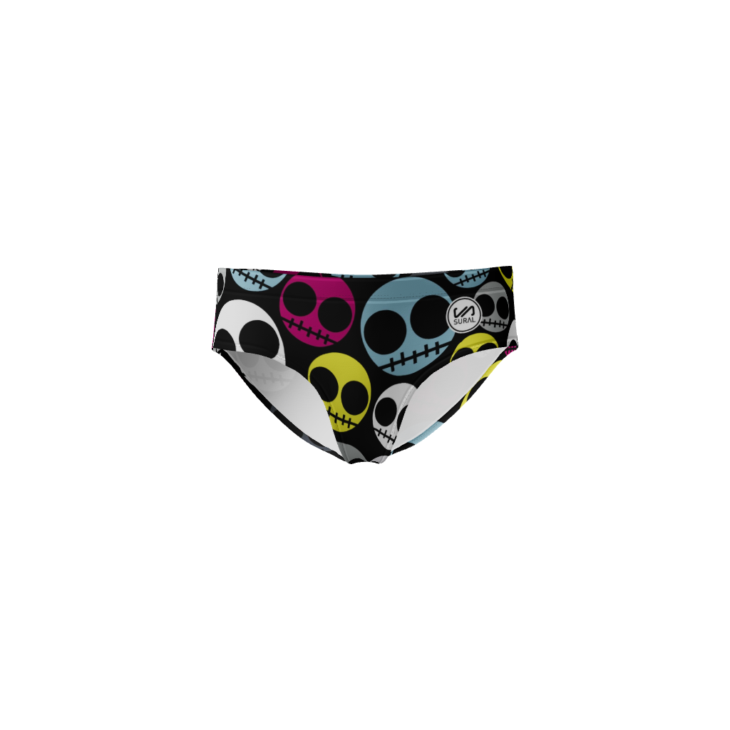 Slip Natación Hombre 10 cm MINI SKULLS