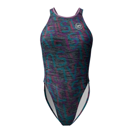 [SW-250] Bañador Natación Mujer Tirante Ancho VIGORE WORDS